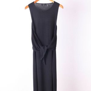 Theory black dress 95% wool size M $345 NTW